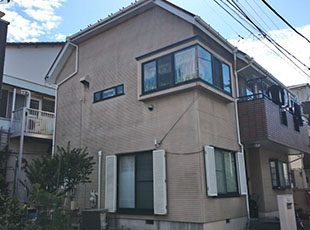 東京都足立区(戸建て) 鉄部・外階段塗装 施工前