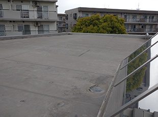 神奈川県川崎市（ビル） 屋上防水工事 施工前