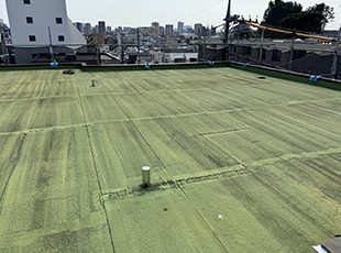東京都品川区（マンション） 屋上防水工事 施工前