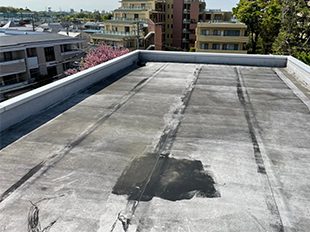 東京都杉並区（ビル） 屋上防水工事・外壁塗装 施工前