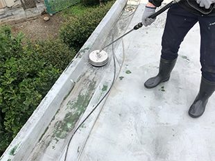 東京都杉並区（戸建て） 屋上防水工事 施工前
