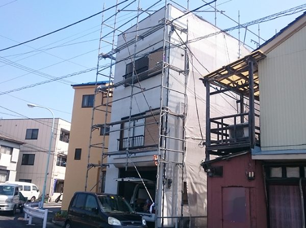 東京都江戸川区 外壁塗装 施工前
