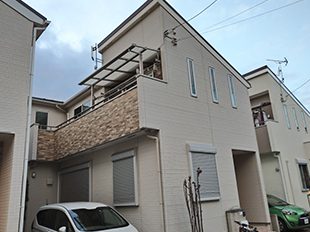 東京都足立区(戸建て) 鉄部・外階段塗装 施工前