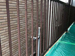 東京都葛飾区（アパート） 鉄部・外階段工事 施工前