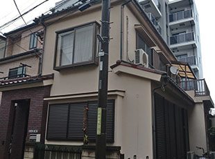 東京都足立区（戸建て） 屋上防水工事 施工前