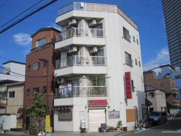 東京都江東区（アパート） 外壁塗装 現場写真