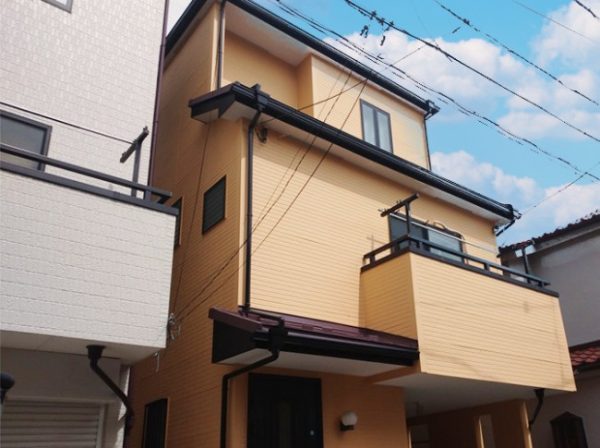 東京都足立区（戸建て） 屋上防水工事 施工後