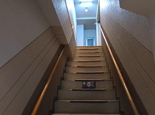 東京都豊島区（店舗） 長尺シート工事・鉄部・外階段塗装 施工前