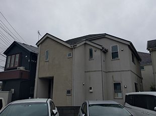 東京都足立区（戸建て） 屋上防水工事 施工前