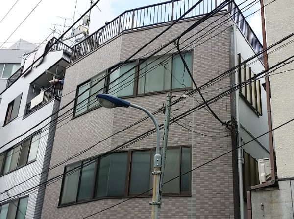 東京都北区（ビル） 外壁塗装 施工後