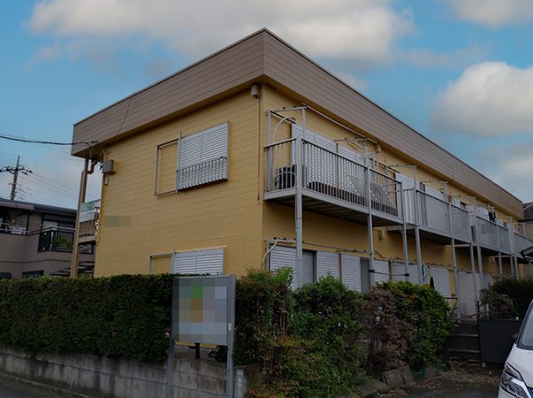 東京都足立区（アパート） 外壁塗装 施工後