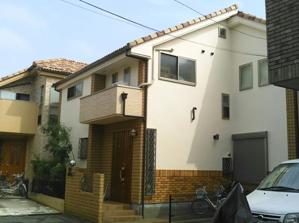 東京都練馬区 屋根工事 施工中