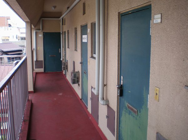東京都練馬区（アパート） 外壁塗装工事 施工前