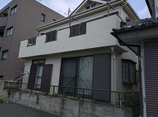 東京都足立区（戸建て） 屋上防水工事 施工前