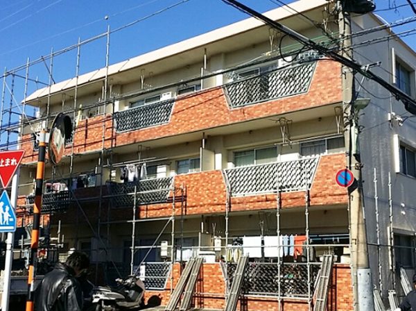 東京都大田区(マンション) 外壁塗装 施工前