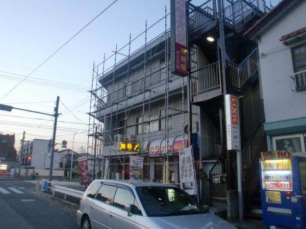 東京都足立区（店舗） 外壁塗装 施工前