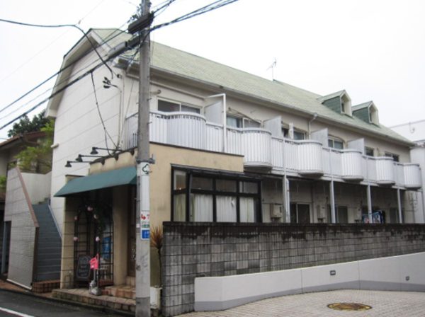 東京都世田谷区（アパート） 外壁塗装 施工前