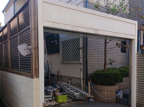 東京都練馬区（戸建） 鉄部・外階段工事 施工前