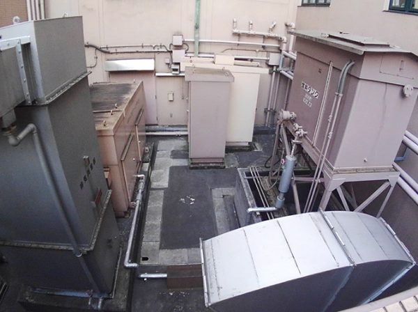 東京都中央区 鉄部・外階段塗装 施工前