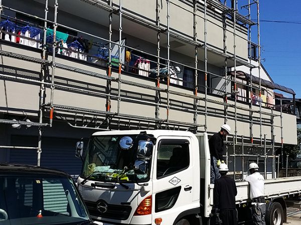 東京都足立区（アパート） 外壁塗装 施工後