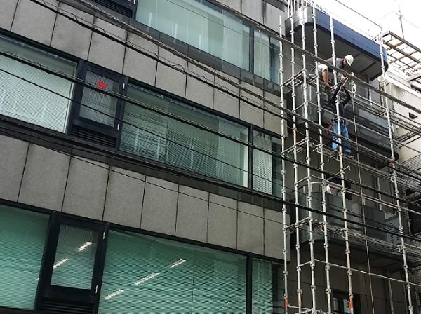 東京都千代田区（ビル） 外壁塗装 施工前