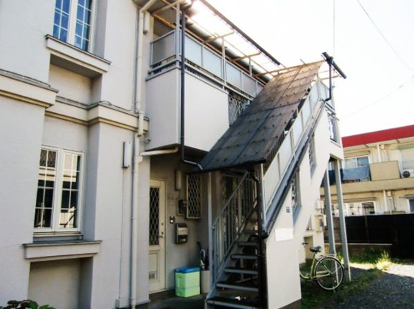 東京都小金井市（アパート） 鉄部・外階段工事 施工前