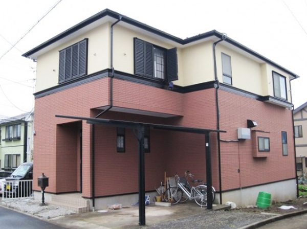 東京都多摩市 外壁塗装 施工後