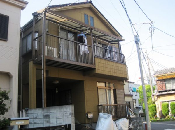 東京都武蔵野市 外壁塗装 施工前