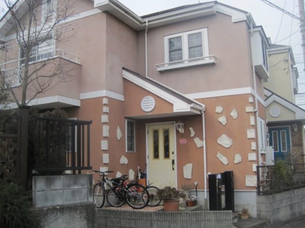 東京都目黒区 外壁塗装 施工前