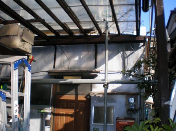 東京都港区 外壁塗装 施工前