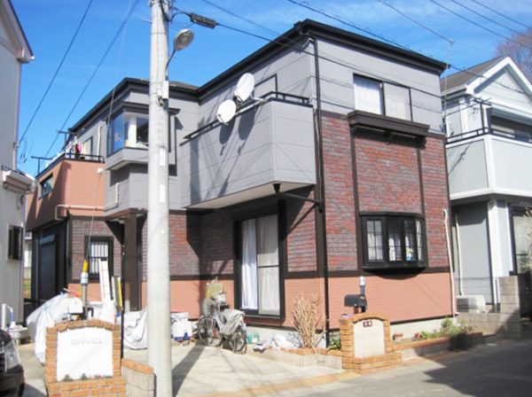 東京都稲城市 外壁塗装 施工後