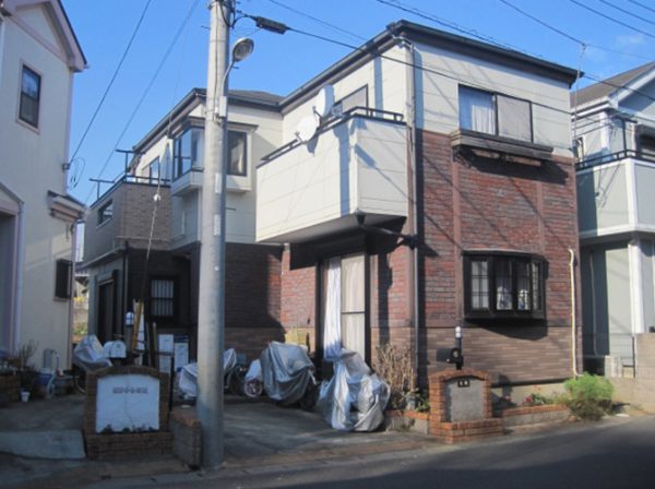 東京都稲城市 外壁塗装 施工前
