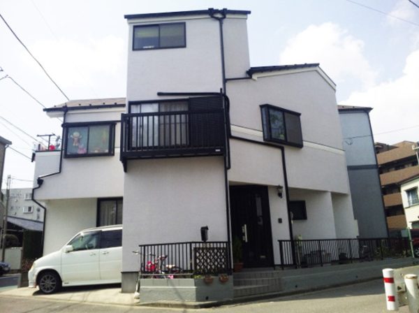 東京都東久留米市 外壁塗装 施工後