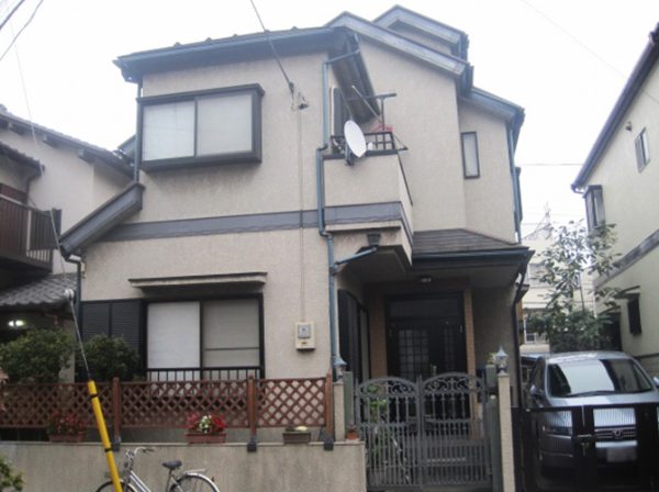 東京都国立市 外壁塗装 施工前