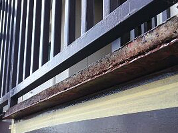 埼玉県越谷市（戸建） 鉄部・外階段工事 施工前