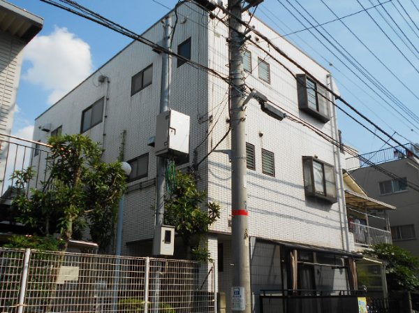 埼玉県戸田市（ビル） 屋上防水工事・外壁塗装 施工前