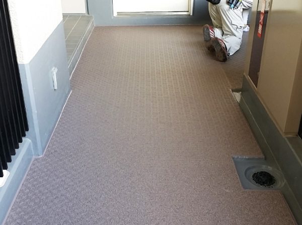 埼玉県（マンション） 長尺シート工事・高圧洗浄 施工後