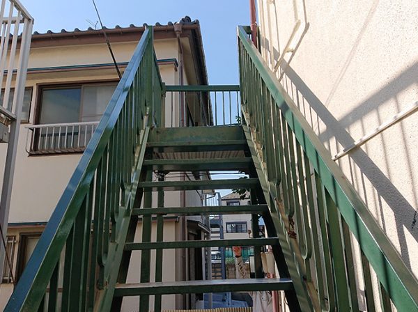 千葉県市川市（アパート） 鉄部・外階段工事 施工前