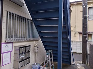 千葉県松戸市(アパート) 長尺シート工事 施工前