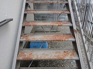 千葉県市川市（アパート） 長尺シート工事 施工前