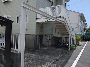 千葉県佐倉市（アパート） 長尺シート工事 施工前