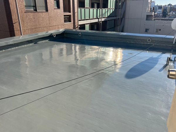 神奈川県横浜市（マンション） 屋上防水工事 施工後