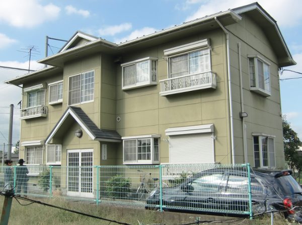 東京都瑞穂町（アパート） 外壁塗装・屋根工事 施工前