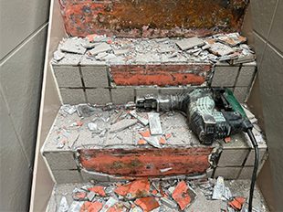 東京都練馬区（アパート） 長尺シート工事 施工中