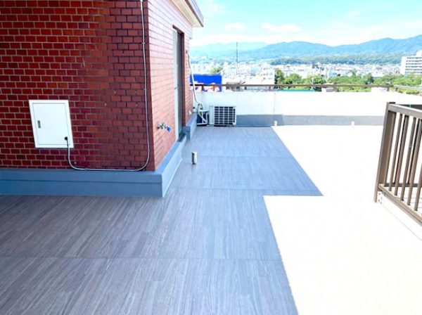 東京都八王子市（マンション） 屋上防水工事 施工後