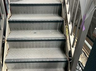 東京都大田区(アパート) 長尺シート工事 施工前