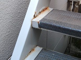 東京都杉並区（アパート） 長尺シート工事 施工前