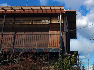 埼玉県川越市(戸建て) 鉄部・外階段塗装 施工前