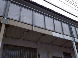 千葉県柏市(アパート) 鉄部・外階段塗装 施工前