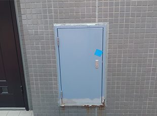 東京都墨田区(マンション) 鉄部・外階段塗装 施工前